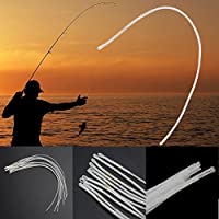 Broadroot 10pcs bucle para pesca con mosca caja de pesca de línea de conector herramienta- 13-6 kg- 18 cm